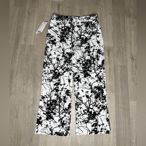 White and black buisness pants